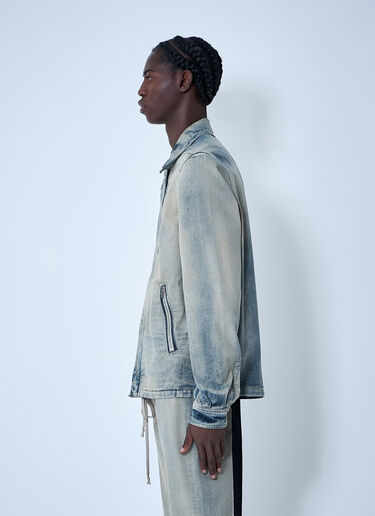 Rick Owens DRKSHDW Denim Jacket White drk0162001