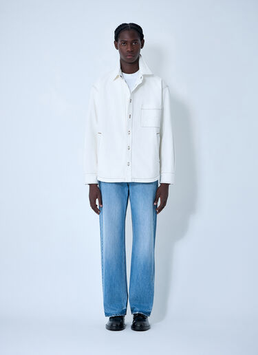 Jacquemus La Chemise Boulanger Shirt White jac0162007