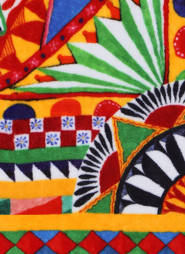 LN-CC® - Dolce & Gabbana Casa: Carretto Beach Towel - Yellow Dolce & Gabbana Casa Carretto Beach Towel Yellow wps0691220