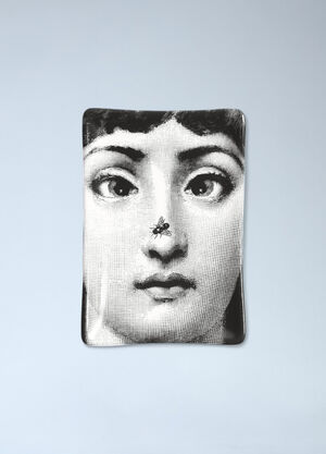 Fornasetti Tema e Variazioni N.363 Rectangle Ashtray Black wps0691879