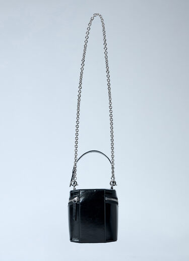LN-CC® - Maison Margiela: Big Cube Crossbody Bag - Black Maison Margiela Big Cube Crossbody Bag Black mla0264025