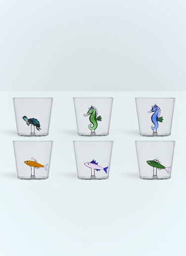 LN-CC® - Ichendorf Milano: Set Of Six Marine Garden Tumblers - Clear Ichendorf Milano Set Of Six Marine Garden Tumblers Clear wps0691501