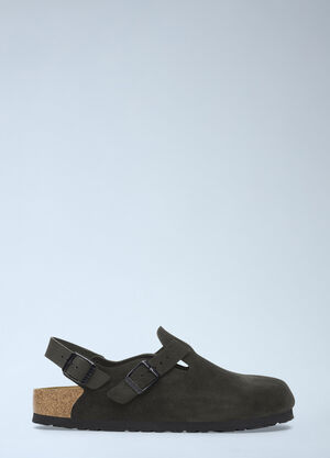 Birkenstock Tokio Suede Mules Black brk0362014