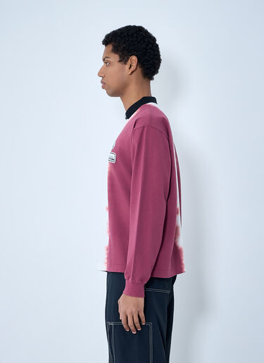 NÒMARYTHM TEXTILE Contrast Collar Long Sleeve Shirt Purple nma0162005