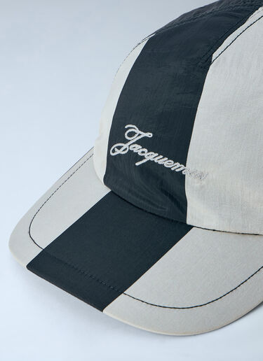LN-CC® - Jacquemus: La Casquette Baluchon Cap - Grey Jacquemus La Casquette Baluchon Cap Grey jac0164003