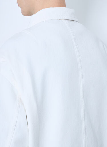 LN-CC® - Dries Van Noten: Veper Jacket - White Dries Van Noten Veper Jacket White dvn0160005