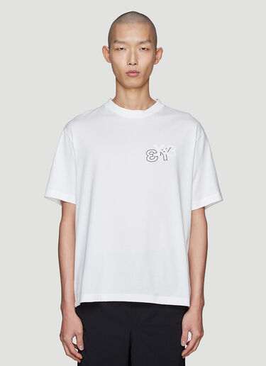 Y-3 Double Logo T-Shirt White yyy0136002