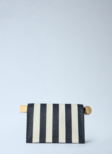 LN-CC® - Jacquemus: The Rond Carré Clutch Bag - Beige Jacquemus The Rond Carré Clutch Bag Beige jac0264057