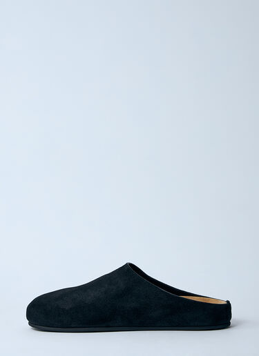 The Row Hugo Slides Black row0260027
