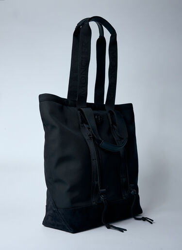 Moncler Small Tech Water-Repellent Tote Bag Black mon0159056