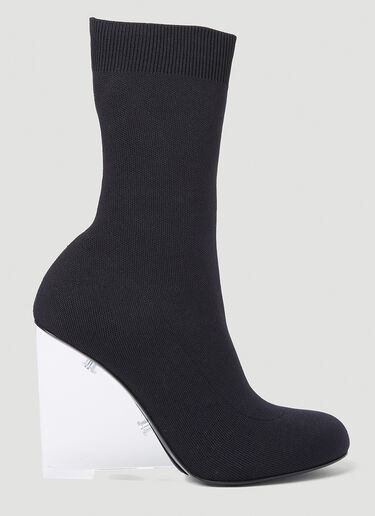 Alexander McQueen Shard 高跟靴 黑色 amq0252012