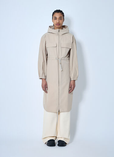 Moncler Peronne 长款派克夹克  米色 mon0260011