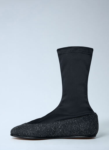 Kiko Kostadinov Chevron 니트 스카프 블랙 kko0262013