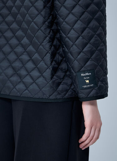 Max Mara Leo Quilted Jacket Black max0261049