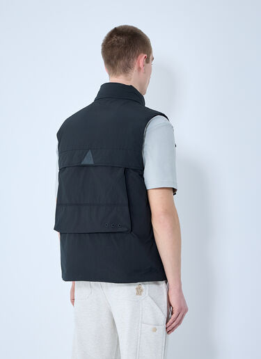 LN-CC® - Moncler Grenoble: Tongass Down Field Vest - Black Moncler Grenoble Tongass Down Field Vest Black mog0159001