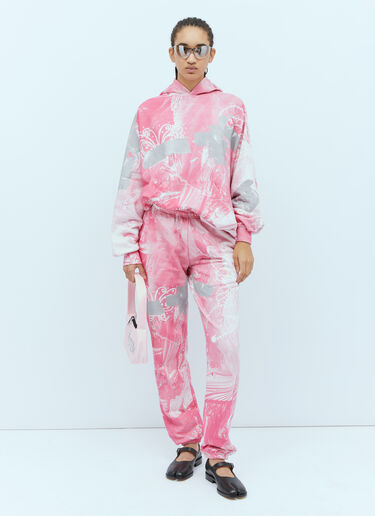 LN-CC® - Praying: Garbage Track Pants - Pink Praying Garbage Track Pants Pink pry0354009