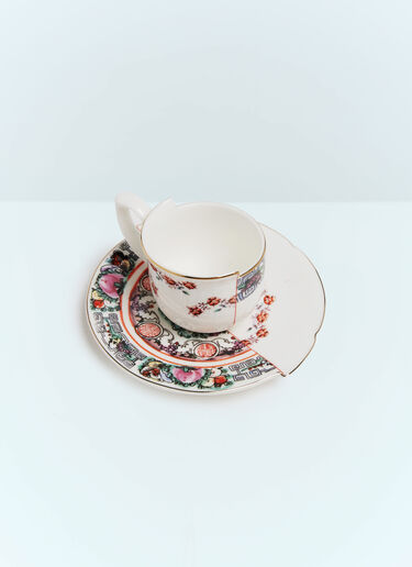 LN-CC® - Seletti: Hybrid Tamara Coffee Cup With Saucer - Multicolour Seletti Hybrid Tamara Coffee Cup With Saucer Multicolour wps0691134