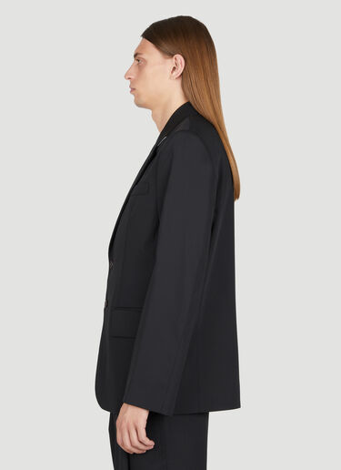 LN-CC® - Diomene: Wool Suit Blazer - Black Diomene Wool Suit Blazer Black dio0153001