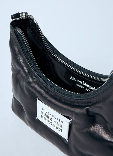 Maison Margiela Micro Glam Slam Hobo Shoulder Bag Black mla0259027
