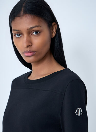 LN-CC® - Moncler + Rick Owens: ガーダーズ Tシャツ - ブラック Moncler + Rick Owens ガーダーズ Tシャツ ブラック mcs0363017