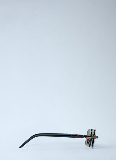 Kuboraum P64 Sunglasses Green kub0364007