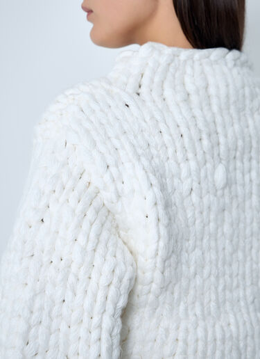 LN-CC® - Khaite: Ninel Sweater - White Khaite Ninel Sweater White kha0262005