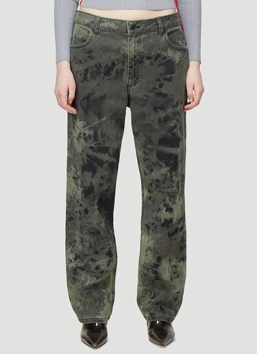 LN-CC® - Eckhaus Latta: EL JEAN - Green Eckhaus Latta EL JEAN Green eck0343001