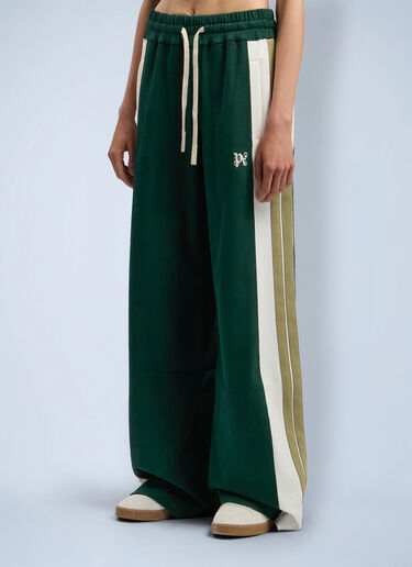Palm Angels Monogram 运动裤 深绿色 pma0262114