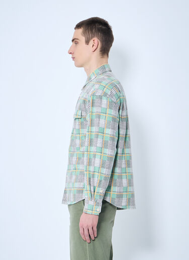 LN-CC® - Visvim: Pioneer Check Shirt - Green Visvim Pioneer Check Shirt Green vis0158023