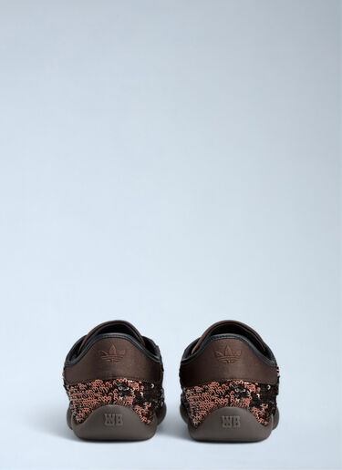 adidas by Wales Bonner Sequin Karintha Low Satin Sneakers Brown awb0163005