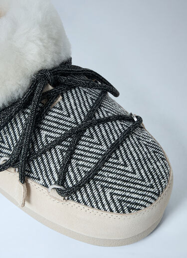 LN-CC® - Moon Boot x GUEST IN RESIDENCE: EVX Chalet Mules - White Moon Boot x GUEST IN RESIDENCE EVX Chalet Mules White mbg0364004