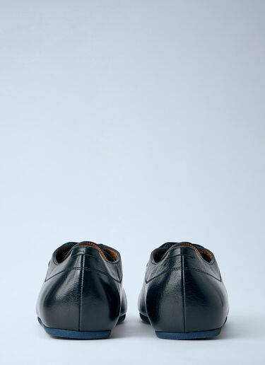 LN-CC® - Jil Sander: Leather Moccasin Shoes - Black Jil Sander Leather Moccasin Shoes Black jil0264041
