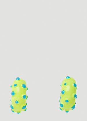 SAFSAFU Neon Rave Earrings Green saf0250001