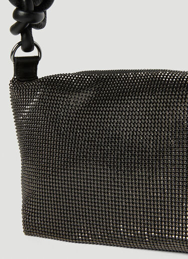 LN-CC® - KARA: Cobra Pouch Shoulder Bag - Black KARA Cobra Pouch Shoulder Bag Black kar0252005