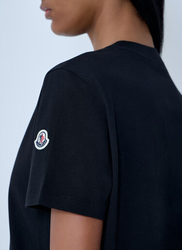 Moncler 标志图案T恤 黑色 mon0263038