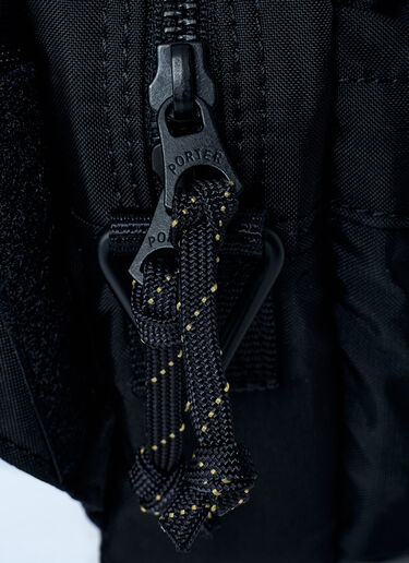 LN-CC® - Porter-Yoshida & Co.: Force 2Way Belt Bag - Black Porter-Yoshida & Co. Force 2Way Belt Bag Black por0362007