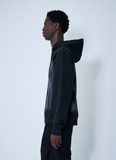 LN-CC® - Jean Paul Gaultier: Logo Motif Hooded Sweatshirt - Black Jean Paul Gaultier Logo Motif Hooded Sweatshirt Black jpg0161006