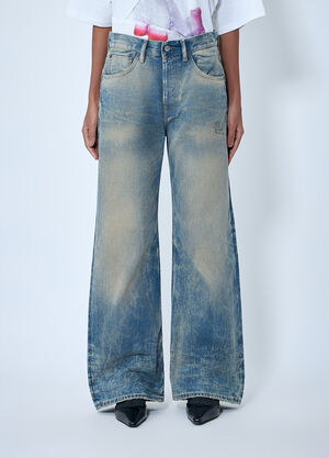 LN-CC® - Acne Studios: 2021F Five-Pocket Jeans - Blue Acne Studios 2021F Five-Pocket Jeans Blue acn0263011