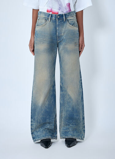 LN-CC® - Acne Studios: 2021F Five-Pocket Jeans - Blue Acne Studios 2021F Five-Pocket Jeans Blue acn0263011