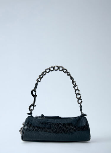 LN-CC® - Vivienne Westwood: Cindy Cylinder Shoulder Bag - Black Vivienne Westwood Cindy Cylinder Shoulder Bag Black vvw0263020