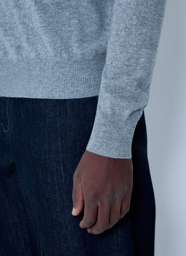 LN-CC® - Jil Sander: Wool Sweater - Grey Jil Sander Wool Sweater Grey jil0163010
