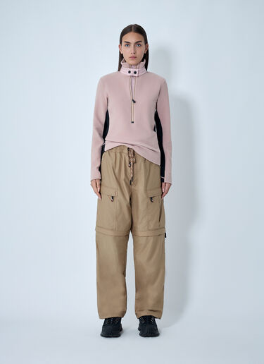 LN-CC® - Moncler Grenoble: Contrast Panel Sweatshirt - Pink Moncler Grenoble Contrast Panel Sweatshirt Pink mog0262014