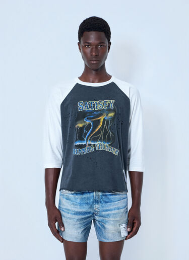 Satisfy MothTech Baseball T-Shirt Grey sat0164012