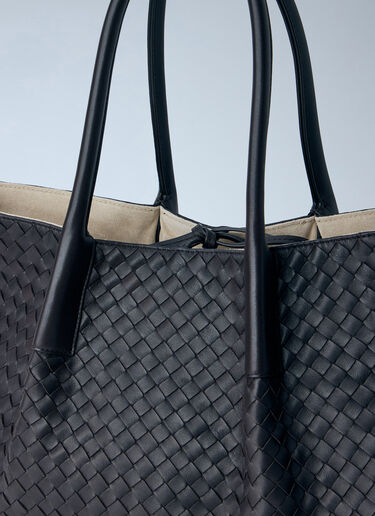 Bottega Veneta Large Pinacoteca Shopping Bag Dark Brown bov0264015