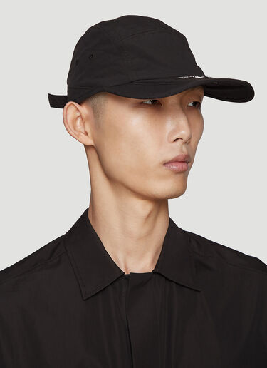 LN-CC® - Y-3: Foldable Logo Cap - Black Y-3 Foldable Logo Cap Black yyy0136026