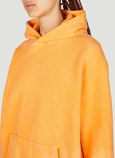 LN-CC® - NOTSONORMAL: Splashed Hooded Sweatshirt - Orange NOTSONORMAL Splashed Hooded Sweatshirt Orange nsm0351017