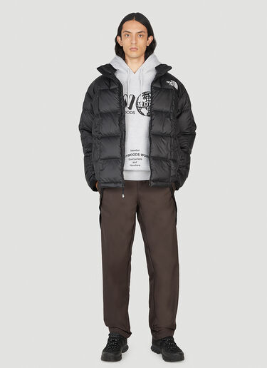LN-CC® - Saintwoods: World Member Hooded Sweatshirt - Light Grey Saintwoods World Member Hooded Sweatshirt Light Grey swo0151011