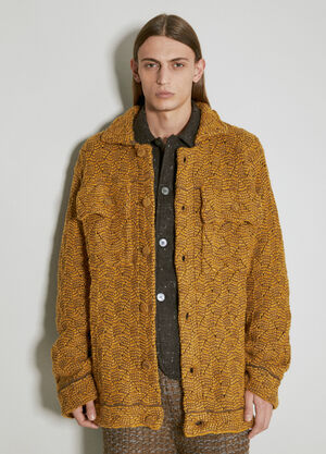 LN-CC® - Isa Boulder: Puzzle Work Jacket - Orange Isa Boulder Puzzle Work Jacket Orange isa0154007