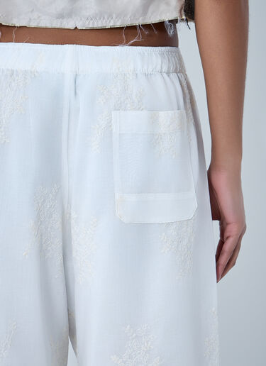 LN-CC® - Our Legacy: Frill Shorts - White Our Legacy Frill Shorts White our0264031