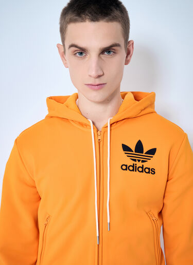 LN-CC® - adidas by Wales Bonner: 连帽拉链运动衫 - 橙色 adidas by Wales Bonner 连帽拉链运动衫 橙色 awb0359015